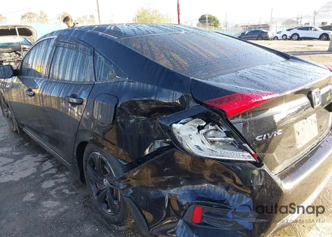 2019 Honda Civic Lx from USA, damaged, VIN 19XFC2F66KE018943